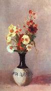 Odilon Redon Vase of Flowers oil painting